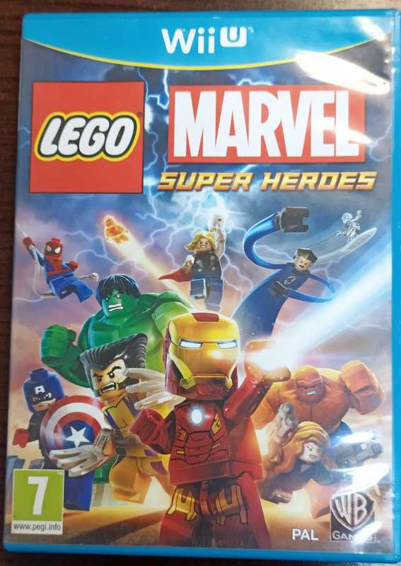 Lego Marvel Super Heroes for Wii U(Pal, CIB)