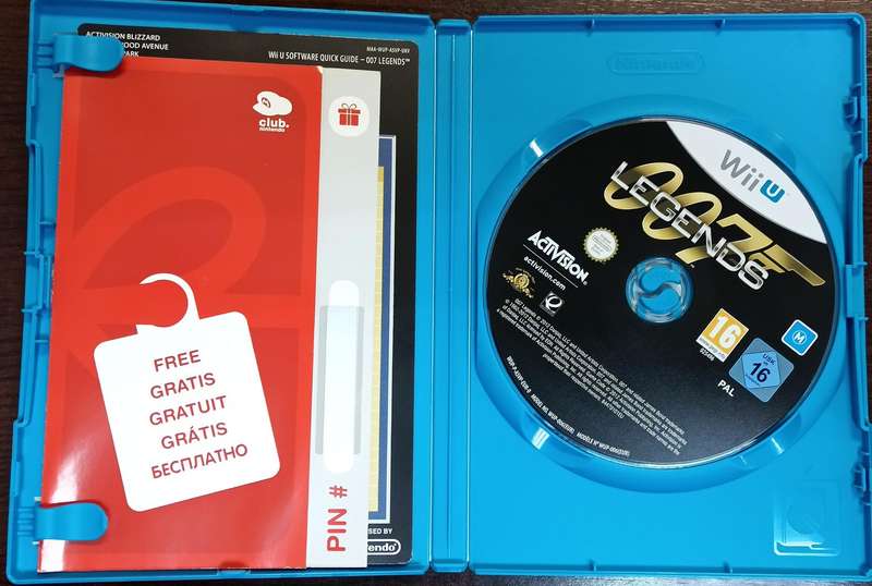 007 Legends for Wii U (PAL CIB)