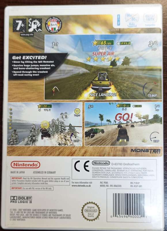 Excite Truck for Wii (PAL CIB)