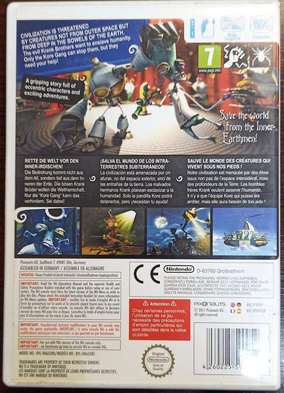 The Kore Gang for Wii (PAL CIB)