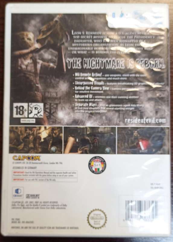 Resident Evil 4 Wii Edition (PAL CIB)