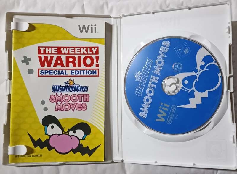Wario Ware Smooth Moves for Nintendo Wii (PAL, CIB)