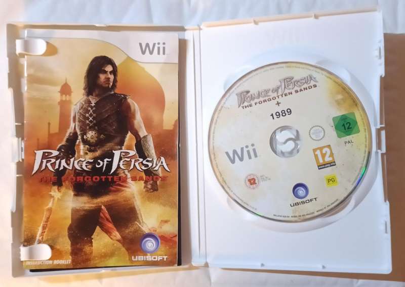 Prince of Persia The Forgotten Sands for Wii (PAL, CIB)