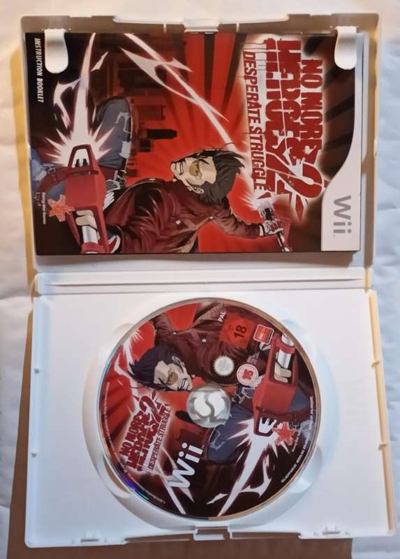 No More Heroes 2 Desperate Struggle for Wii (PAL CIB Mint)