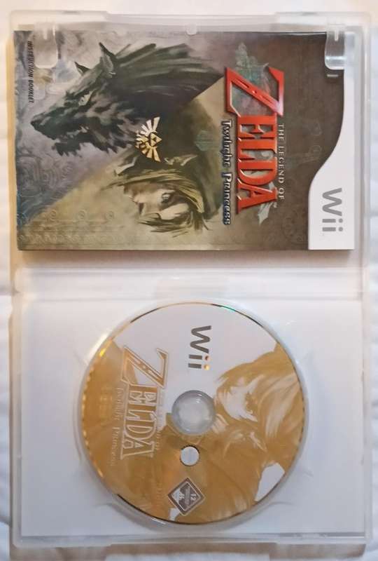 Zelda Twilight Princess for Nintendo Wii - PAL, CIB