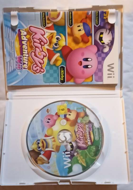 Kirby's Adventure Wii for Wii (PAL CIB Mint)