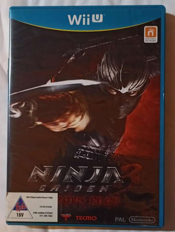 Ninja Gaiden Razor's Edge for Nintendo Wii U PAL CIB