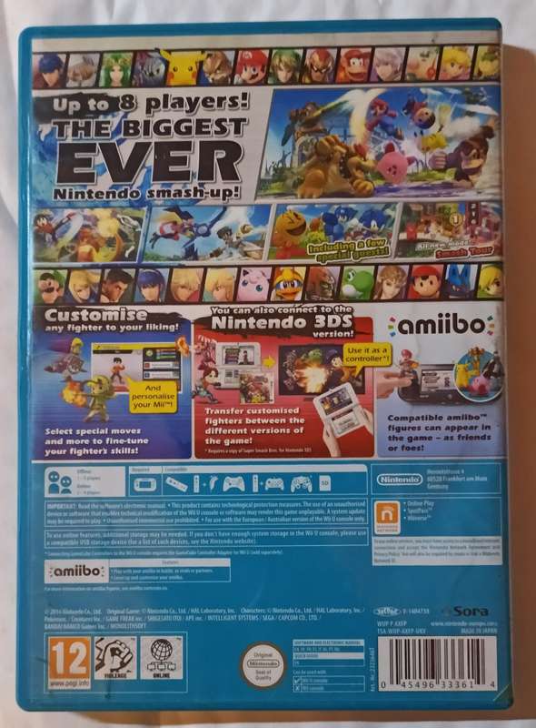 Super Smash Bros for Wii U(PAL)