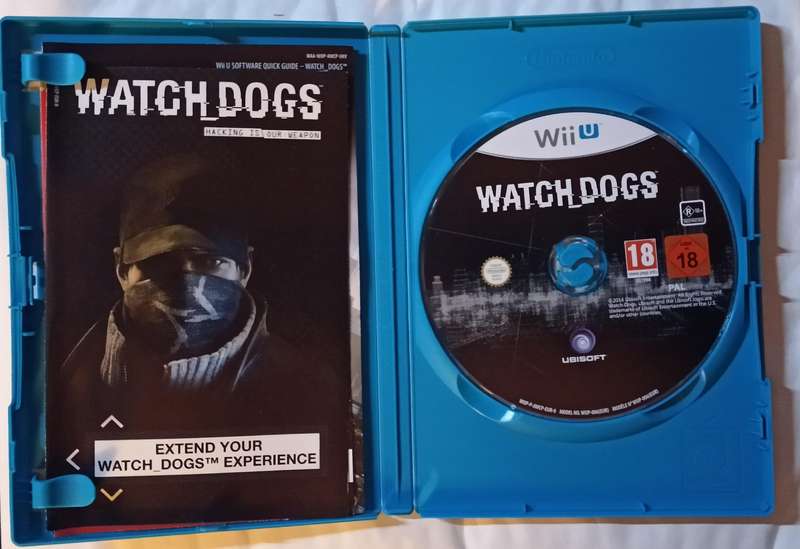 Watch Dogs for Nintendo Wii U PAL CIB Mint (Special Edition)
