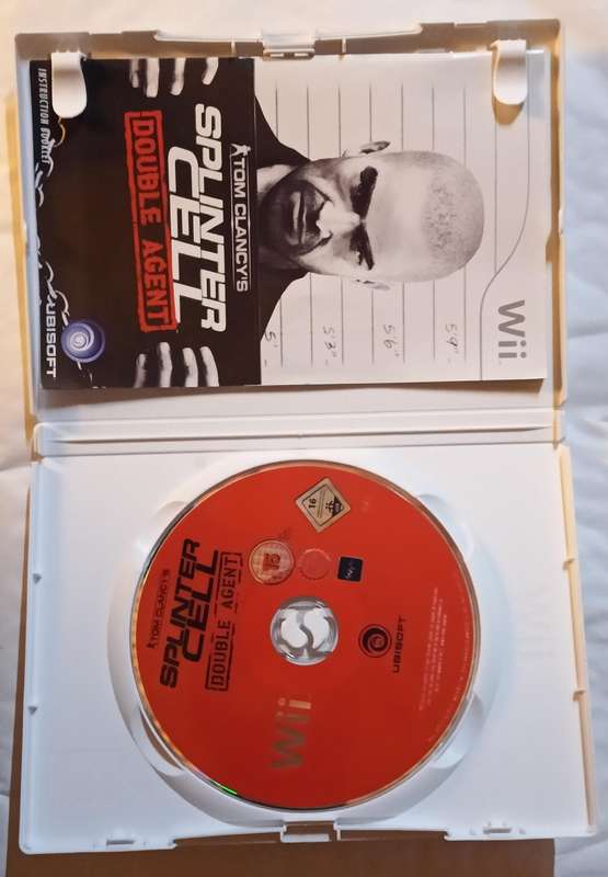 Splinter Cell Double Agent for Nintendo Wii PAL CIB