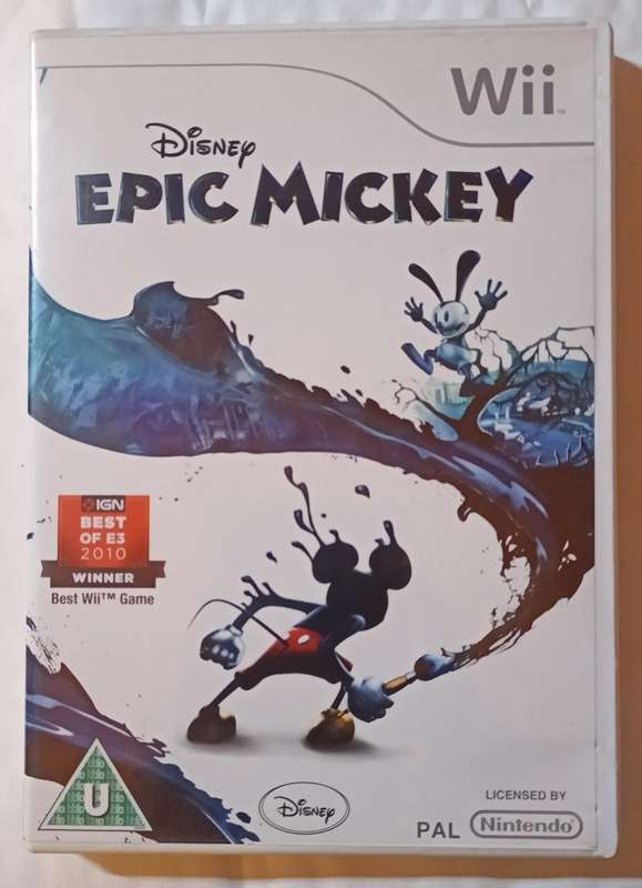 Epic Mickey for Wii PAL CIB