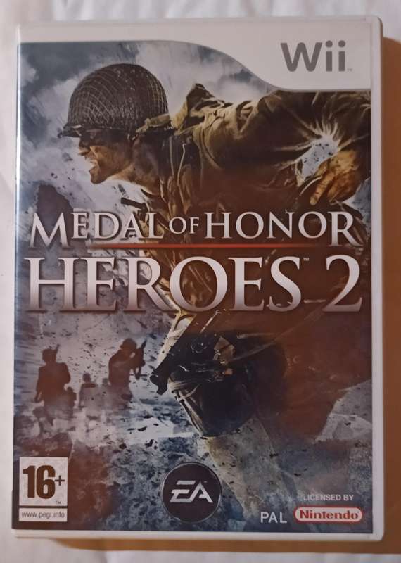 Medal of Honor Heroes 2 for the Nintendo Wii PAL CIB