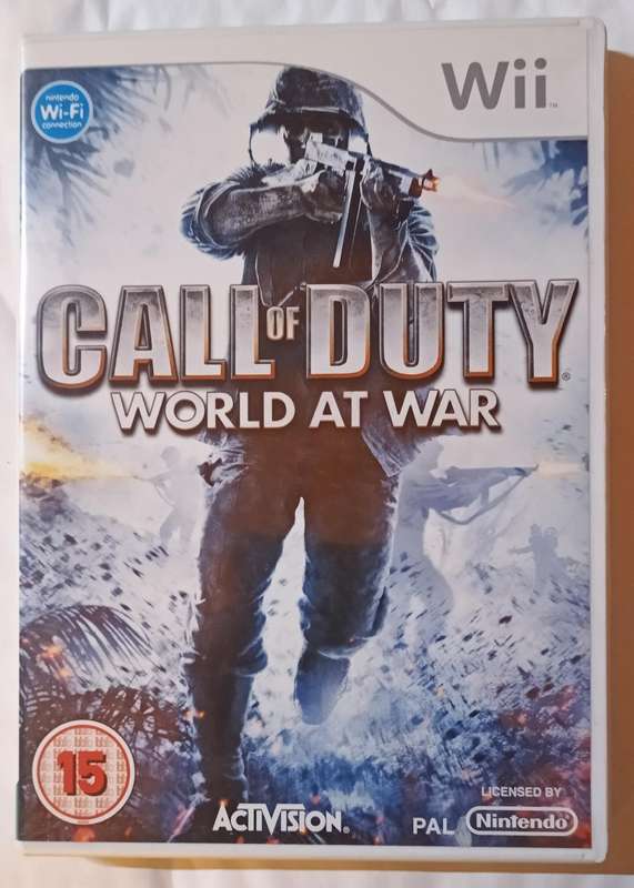 Call of Duty World at War for Wii PAL CIB