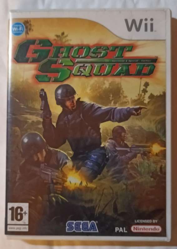 Ghost Squad for Wii PAL CIB
