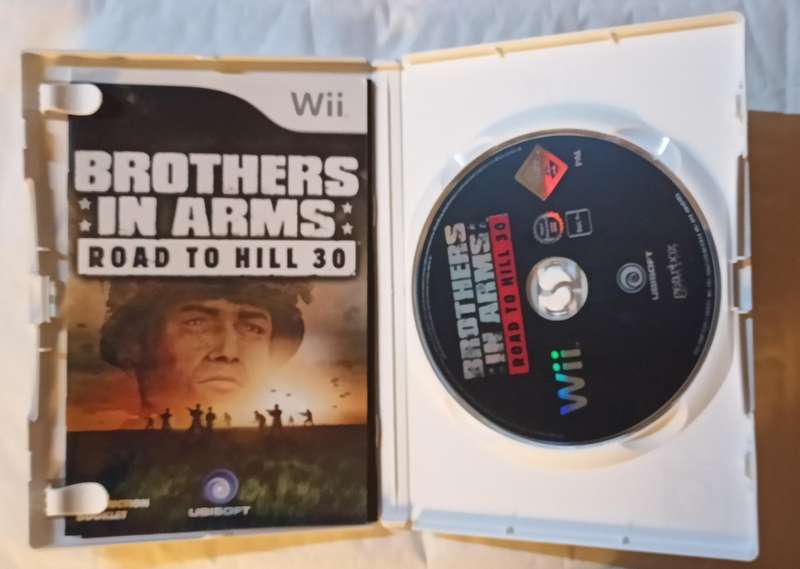 Brothers in Arms Road to Hill 30 for Wii PAL CIB Mint