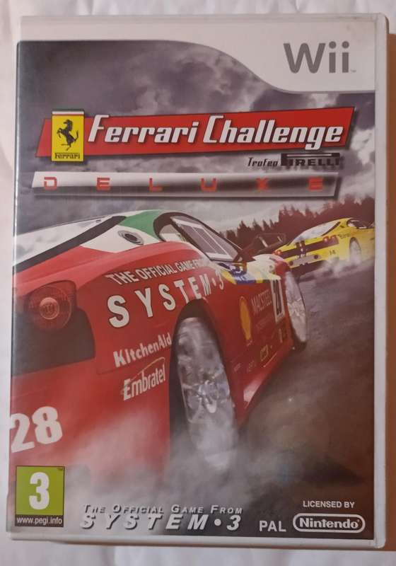 Ferrari Challenge Deluxe for Wii PAL CIB