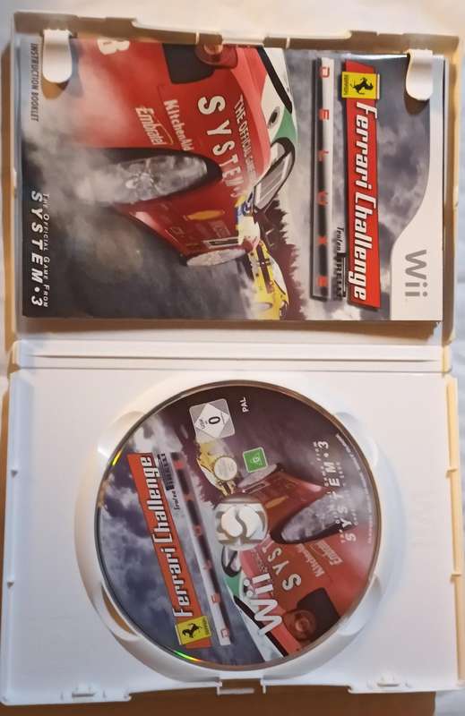Ferrari Challenge Deluxe for Wii PAL CIB