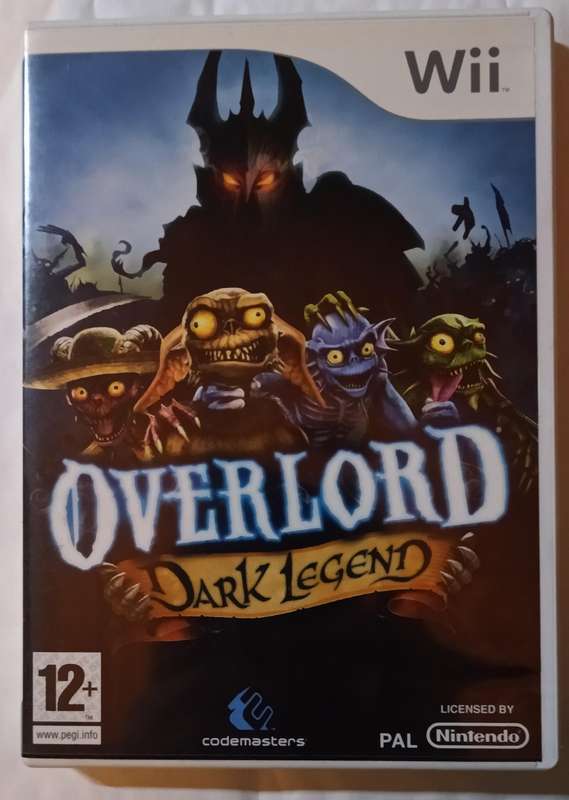 Overlord Dark Legend for the Wii - PAL CIB Mint