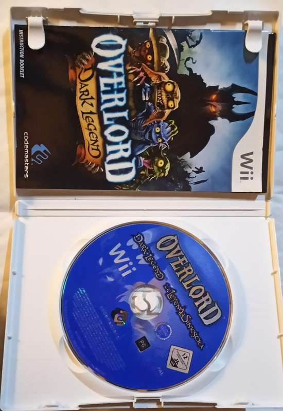 Overlord Dark Legend for the Wii - PAL CIB Mint