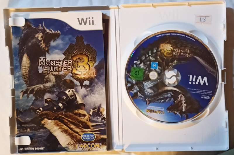 Monster Hunter 3 Tri for Nintendo Wii PAL CIB