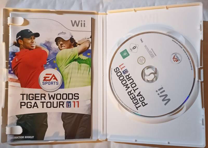 Tiger Woods PGA Tour 11 for Nintendo Wii PAL CIB