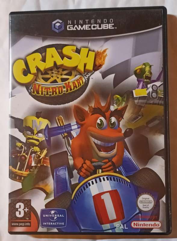 Crash Nitro Kart for the Nintendo GameCube PAL CIB
