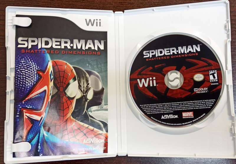 Spider-Man Shattered Dimensions for Wii (NTSC CIB)