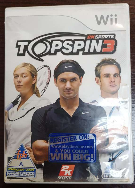 Topspin 3 for Wii PAL