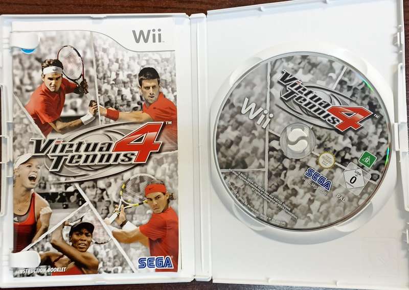 Virtua Tennis 4 for Wii - PAL CIB Mint