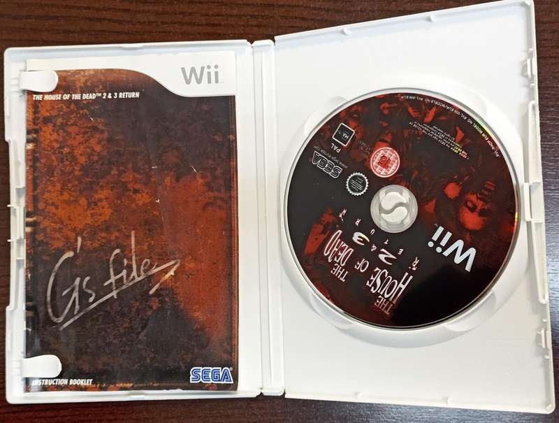 The House of the Dead 2 & 3 Return for Wii PAL CIB