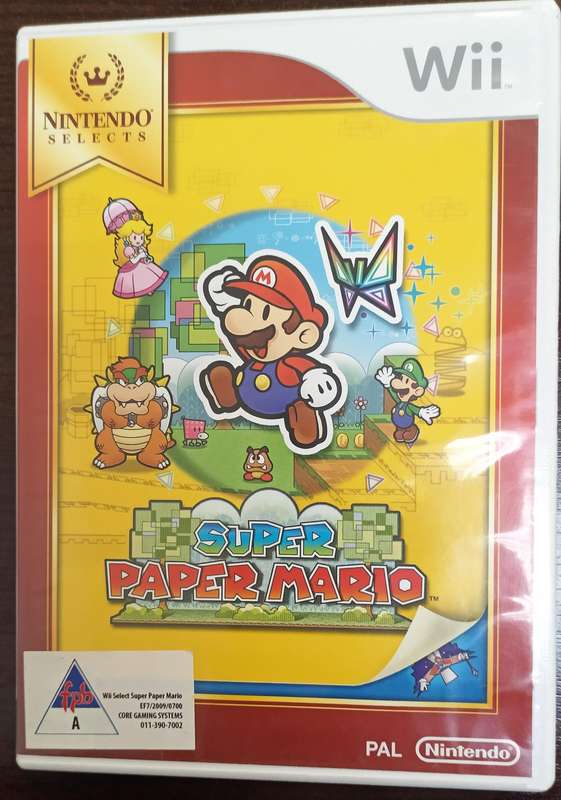 Super Paper Mario for Wii PAL CIB