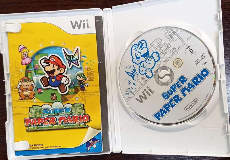 Super Paper Mario for Wii PAL CIB