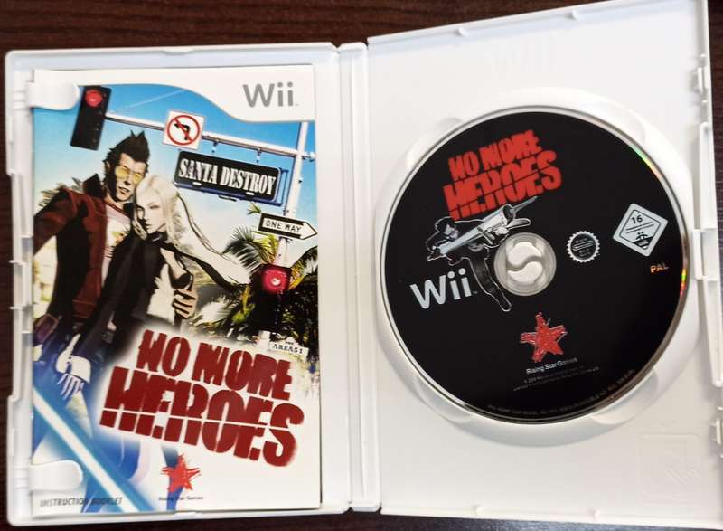 No More Heroes for the Wii PAL CIB