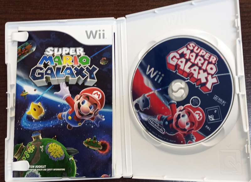 Super Mario Galaxy for - Wii PAL CIB Mint