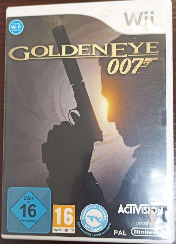 Golden Eye 007 for the Nintendo Wii PAL CIB