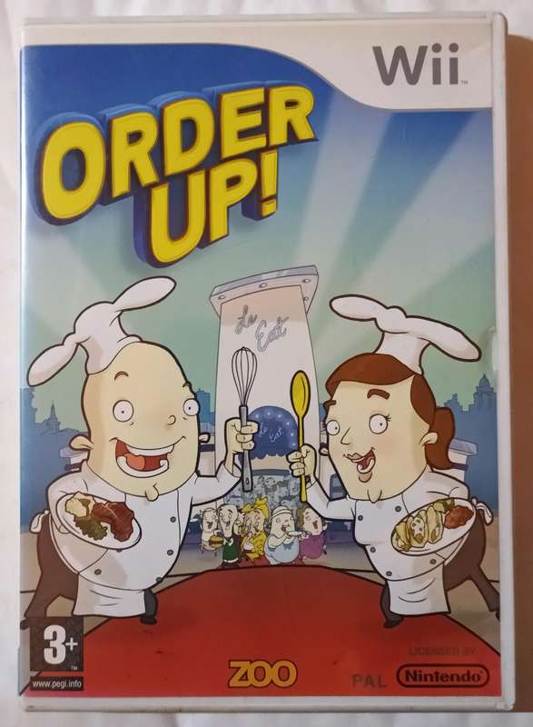 Order Up! For Nintendo Wii PAL CIB