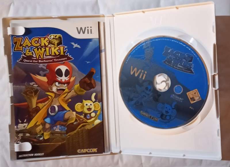 Zack & Wiki Quest for Barbaros' Treasure (PAL, CIB)