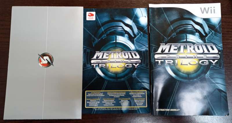 Metroid Prime Trilogy for Nintendo Wii PAL CIB