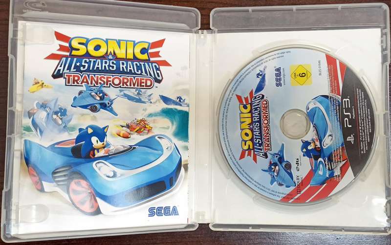 Sonic & All-stars Racing Transformed for PS3 (CIB)