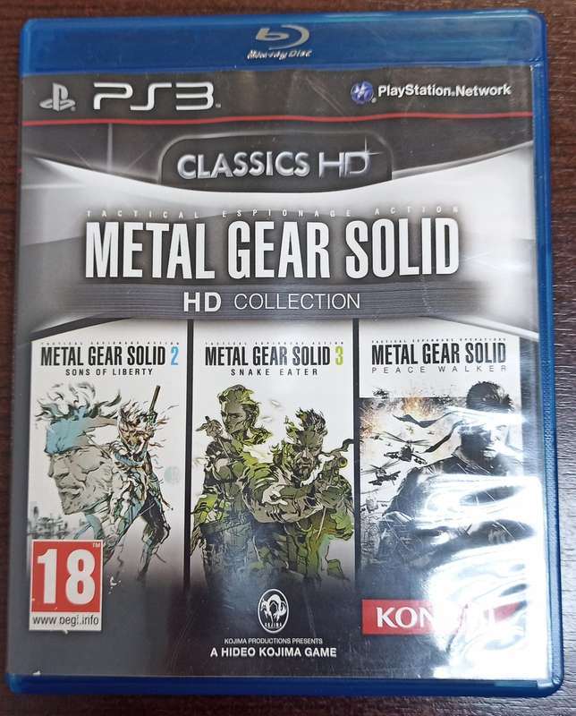 Metal Gear Solid HD Collection for Ps3 (CIB)