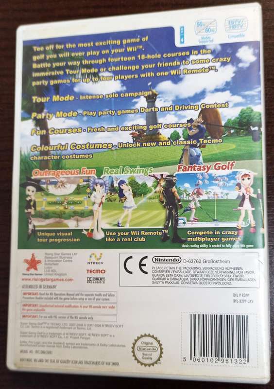 Super Swing Golf for Wii PAL CIB
