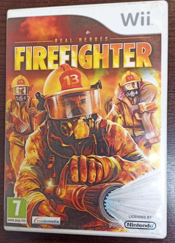 Real Heroes - Firefighter for Nintendo Wii PAL CIB