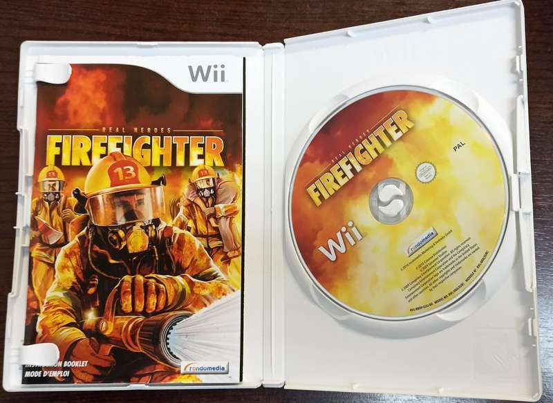 Real Heroes - Firefighter for Nintendo Wii PAL CIB