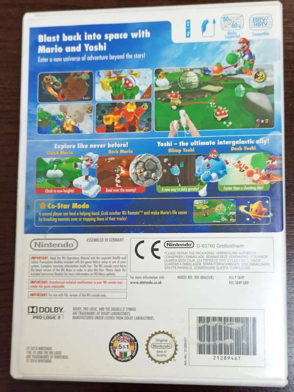 Super Mario Galaxy 2 for the Wii (PAL CIB+)