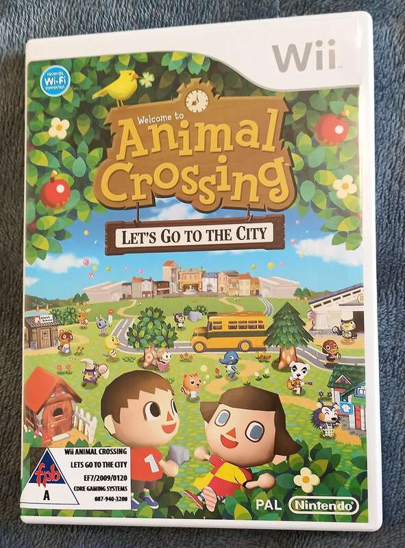 Animal Crossing for the Wii - PAL CIB Mint