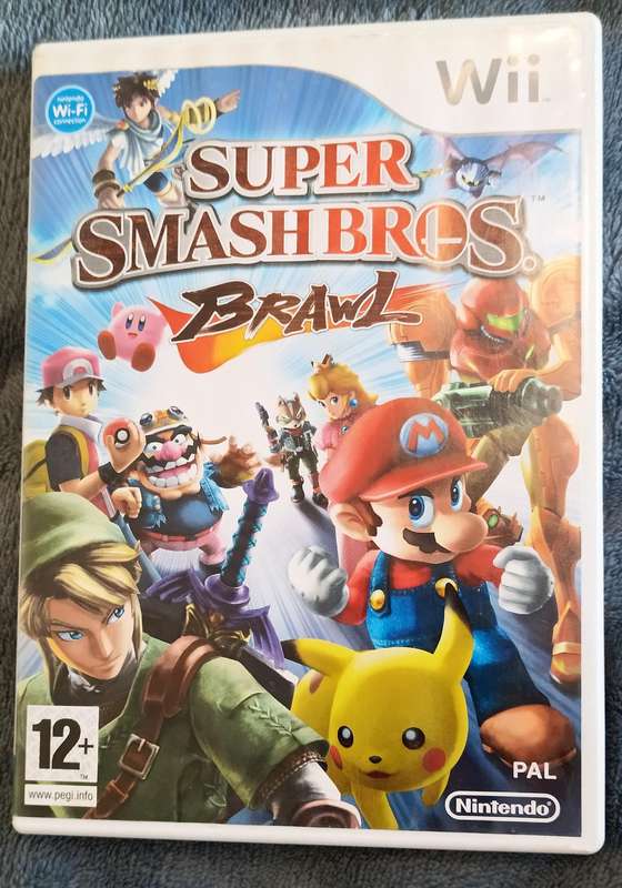 Super Smash Bros Brawl for Wii PAL CIB