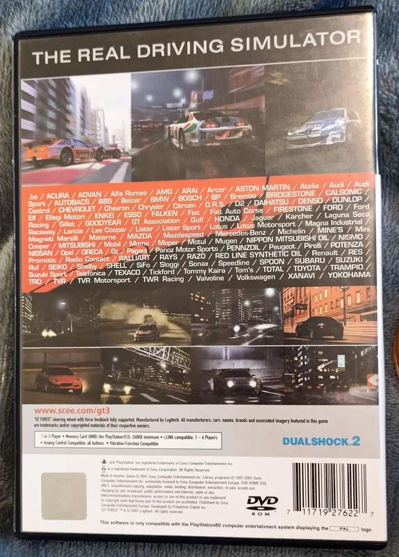 Gran Turismo 3 A spec for PS2 PAL CIB