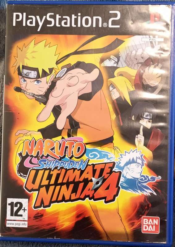 Naruto Shippuden Ultimate Ninja 4 for PS2 PAL CIB
