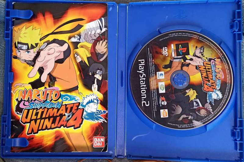 Naruto Shippuden Ultimate Ninja 4 for PS2 PAL CIB
