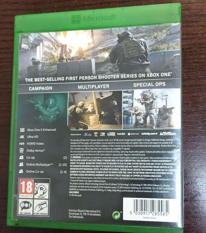 Call of Duty Modern Warfare for Xbox One